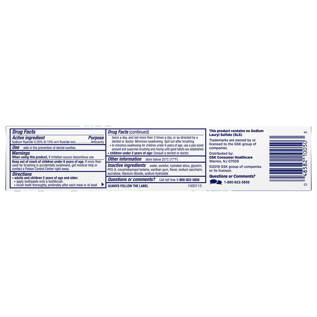 biotène Fluoride Toothpaste for Dry Mouth Symptoms, Bad Breath Treatment and Cavity Prevention, Fresh Mint - 4.3 oz