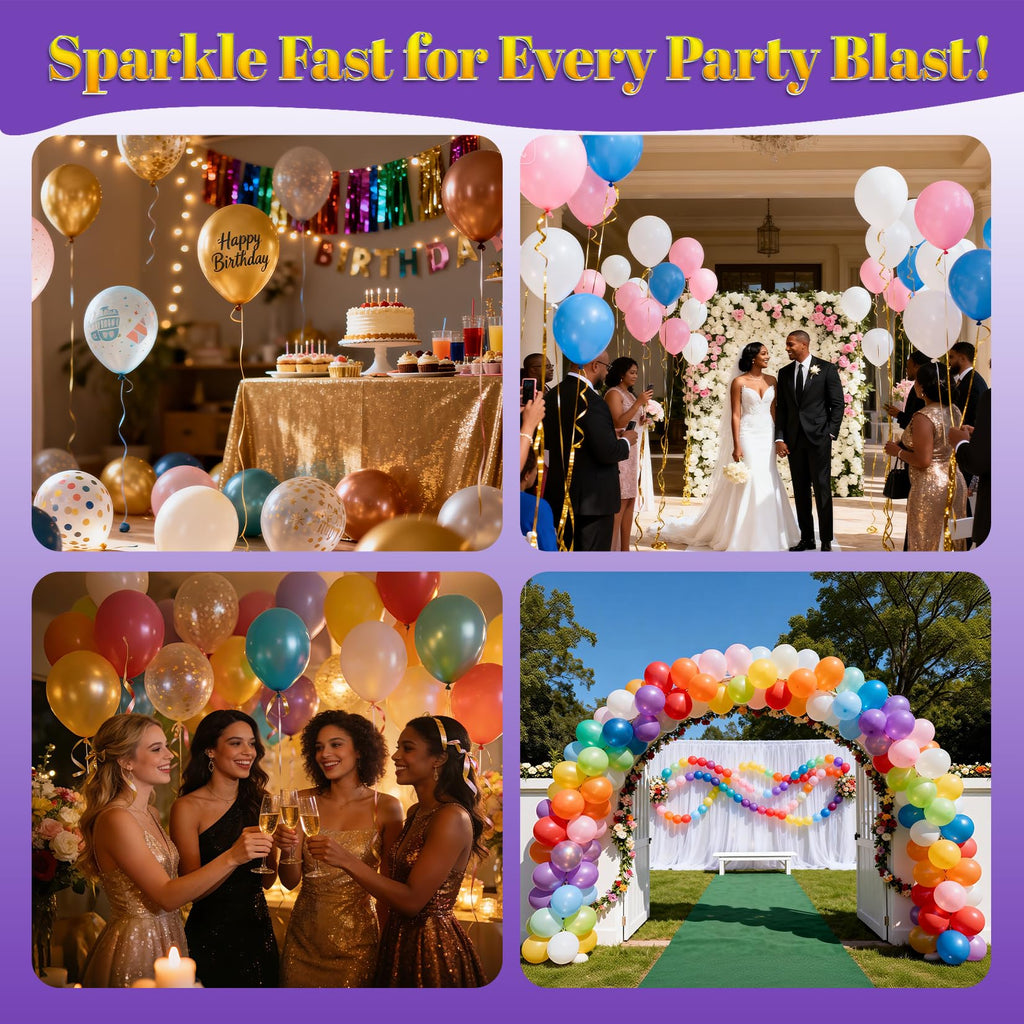 Balloon Shine Spray for Party : 15 oz Balloons Spray Silicone