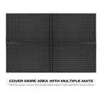 PEAKCLOUDS Bar Mat for Home BarDrink Mat for Countertop 18" x 12" 2pcs