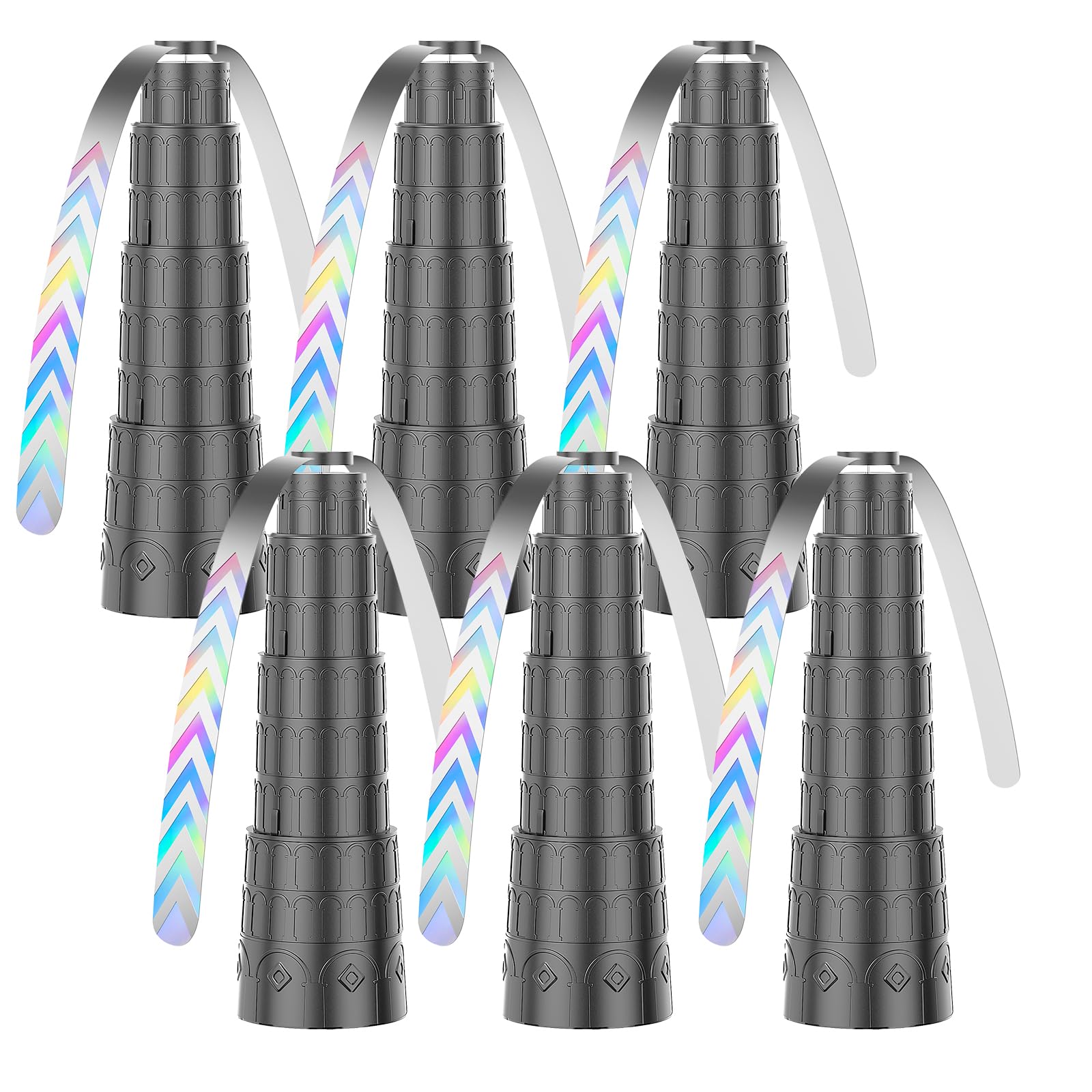 Fly Fans for Tables, Foldable Fly Fan, Chemical Free Food Fans to Keep Flies Away – Portable Safe Soft Blades Physical Fly Repellent Fans for Parties, Picnic, Camping & Outdoor Dining (6PCS)