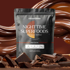 MoonBrew Nighttime Magnesium Hot Cocoa, Natural Sleep Aid Drink Mix for Adults - Calming Melatonin-Free Sleep Support - Sleepy Hot Chocolate Powder with L-Theanine, Passionflower & Zinc Glycinate