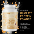 RAW Whey Isolate Protein Powder, Vanilla Oatmeal Cookie (CBUM Itholate Protein) - 100% Grass-Fed Sports Nutrition for Muscle Growth & Recovery - Low-Fat, Low Carb, Naturally Flavored - 25 Servings