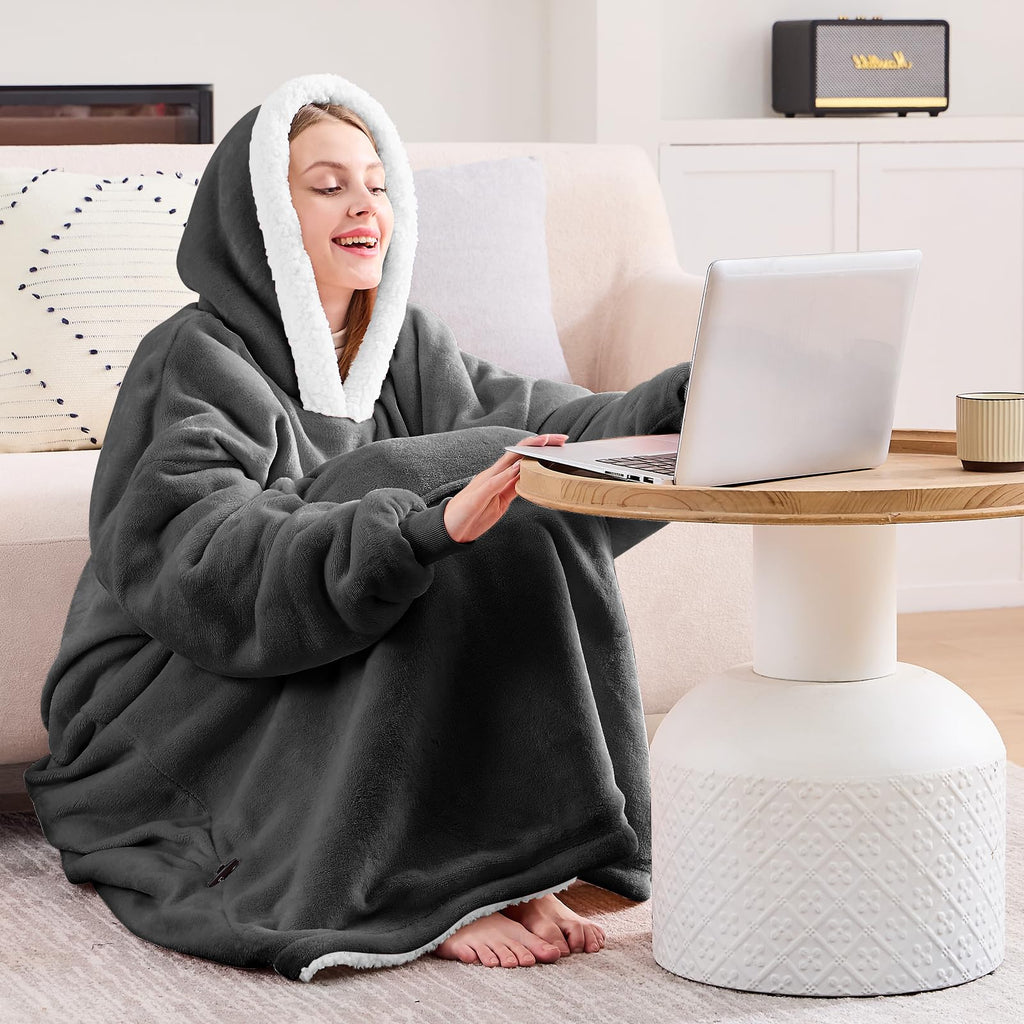 yescool Wearable Blanket Hoodie as Christmas Birthday Gifts for Women Mom