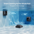 (2025 Upgrade) Beatbot AquaSense 2 Cordless Robotic Pool Vacuum Cleaner, Smart Surface Parking, Double-Pass Waterline Scrubbing, Cleans Floor, Walls and Waterline