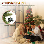 YITAHOME 6FT Prelit Green Fraser Fir Pencil Christmas Tree with Remote