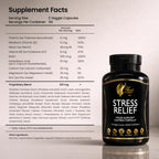 Cocó March N.M.D Stress Relief Support Supplement – Magnesium & B Vitamins Blend with Ashwagandha, Supports Stress Response, Sleep Cycle, Cognitive & Nerve Health – Gluten Free, Vegan – 120 Capsules