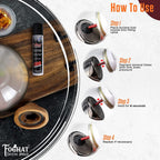 Foghat Culinary Butane Fuel Refill (3 x 60ml) - Torch Lighter Butane Refill Canister, Fits All Kitchen Smoking Torches - Food Grade Ultra Refined For Cocktail Smoker Kit, Creme Brulee Torch