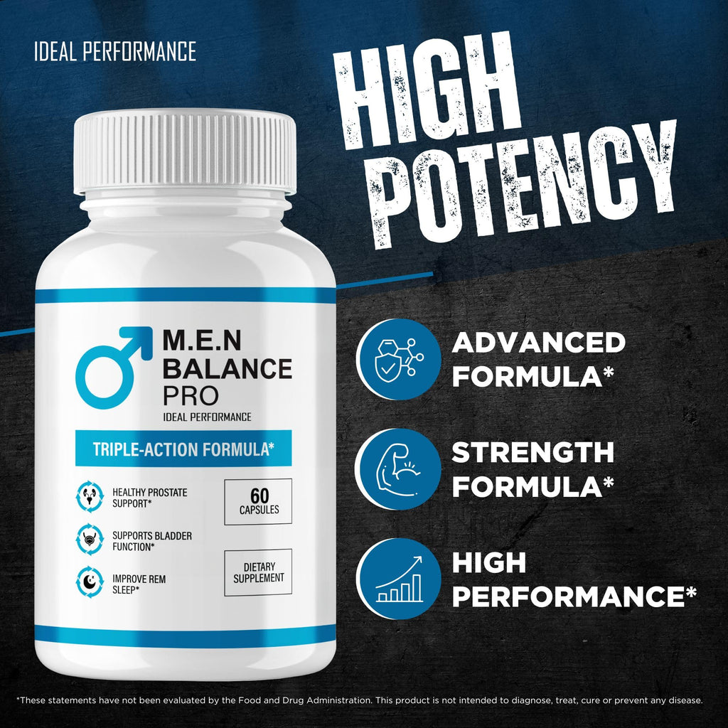 IDEAL PERFORMANCE M.E.N Balance Pro Capsules, Men Balance Pro Reviews (5 Pack)