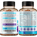 40-in-1 Brain Booster Supplements for Memory, Focus, Clarity, Energy, Performance | Natural Nootropic Brain Support Supplement with DMAE, Bacopa Monnieri & More | For Men & Women | 120 V Capsules