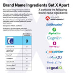 Clear Brain Fog & Focus for Deep Work | X – Science-Backed Brain Performance Supplement