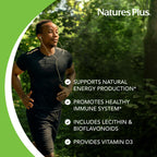 NaturesPlus Adult's Chewable, Pineapple Flavor - 90 Tablets - Multivitamin & Mineral - Vegan, Gluten Free - 90 Servings