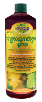 Microbe Life Hydroponics Premium Photosynthesis Plus to Grow Fruits, Vegetables, and Herbs, The Best Professional Big Bud Grow, Use with Any Feeding Systems Including Hydroponics or Soil, 32 Ounces