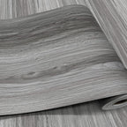 auxua Wood Grain Peel and Stick Floor Tiles – 11.8” Width, Full Roll Length of 394" – Versatile Design for Any Space, Grey Self Adhesive Vinyl Flooring, Waterproof and Non-Slip Features