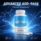 Ustuour AOD-9604 Peptide Capsules, 99% Purity (10mg) 60 Capsules
