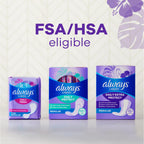 Always Panty Liners for Women Anti-Bunch Xtra Protection Daily Liners, Extra Long, Unscented, 116 Count