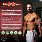 NSF Certified Creatine Gummy - Creatine Monohydrate Gummies for Men & Women, Creatine Monohydrate for Muscle Strength, Muscle Builder, Energy Boost, Pre-Workout Supplement(120 Count)-Watermelon Flavor