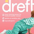Dreft Stage 2 Active Baby Liquid Laundry Detergent, Helps Remove 99% of Baby Food Stains, Hypoallergenic, 64 loads