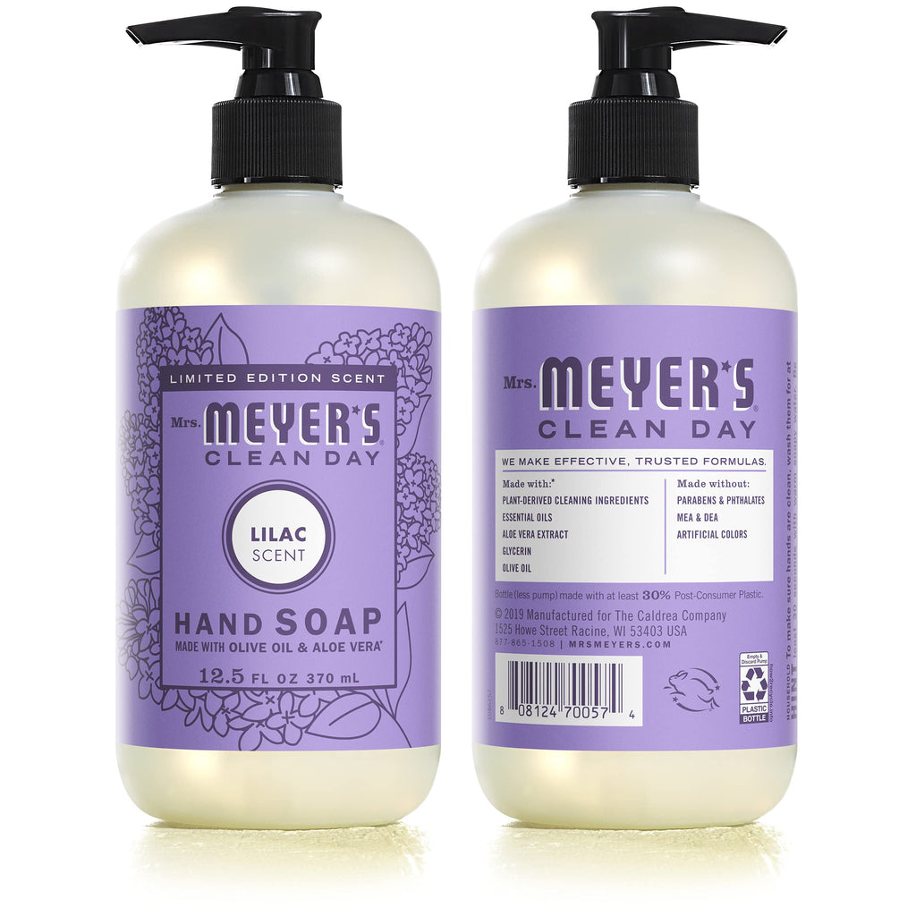 Mrs. MEYER'S Clean Day Limited Edition Lilac Scent Kitchen Basics Set