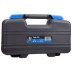 CARTMAN 39-Piece Home Tool Set Kit, Essential Household Hand Tools with Plastic Storage Case Blue