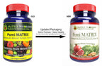 POMI Matrix - 10 Times Stronger Than The Competition! - Lower PSA Levels - See Our LAB Results! - 100% Natural Ingredients: Pomegranate, Green Tea, Turmeric, Broccoli - Vegan Capsules