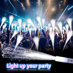 SHQDD 28 PCS Fiber Optic Lights, Glow Fiber Wands, Wedding Party Supplies