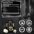 Animal 100% Whey Protein Powder – Whey Blend for Pre Workout or Post Workout, Recovery, or an Anytime Low Sugar Protein Boost Meal Replacement with BCAA Branched Chain Amino Acids – Vanilla, 4 lb