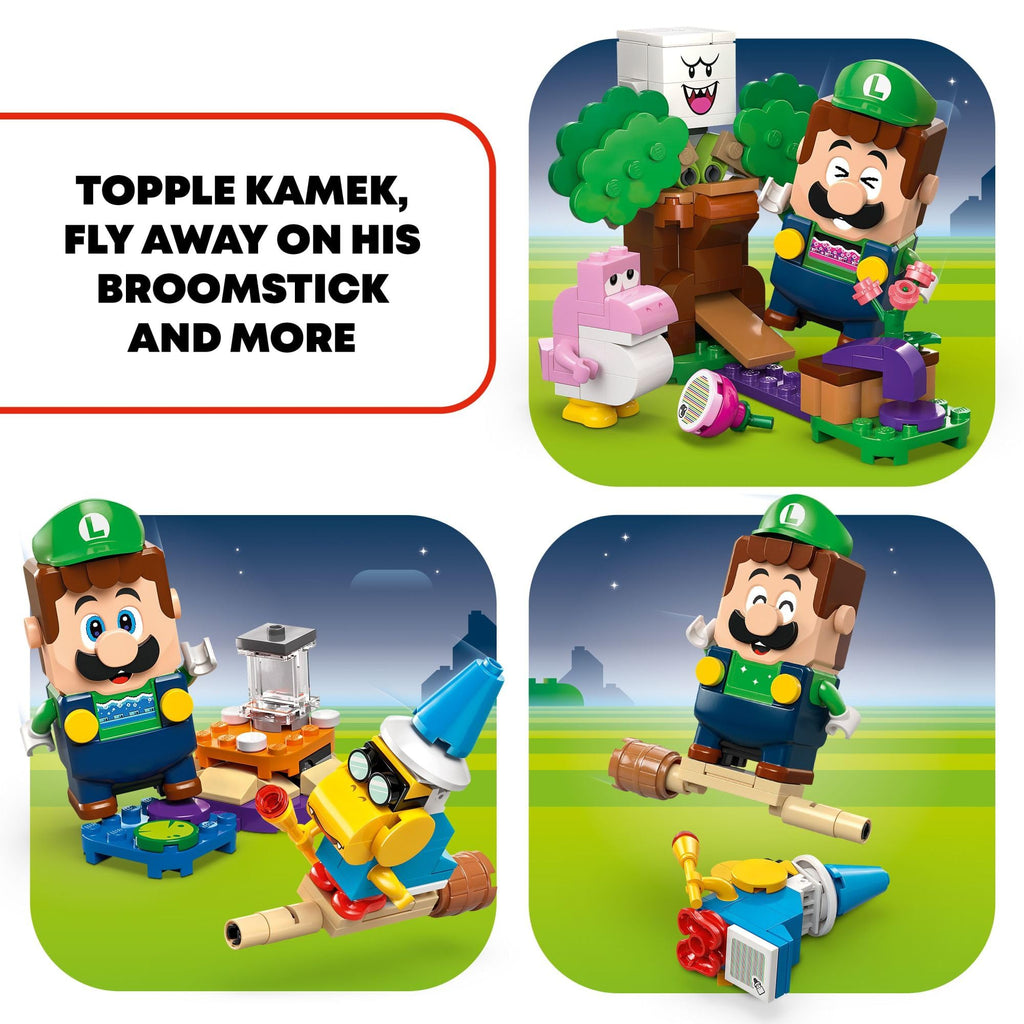 LEGO Super Mario Super Mario Adventures with Interactive Luigi Toy - Building Toys for Kids, Boys & Girls, Ages 6+ - Nintendo Birthday Gift Idea with 4 Figures - 71440