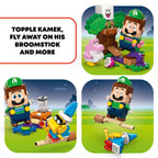 LEGO Super Mario Super Mario Adventures with Interactive Luigi Toy - Building Toys for Kids, Boys & Girls, Ages 6+ - Nintendo Birthday Gift Idea with 4 Figures - 71440