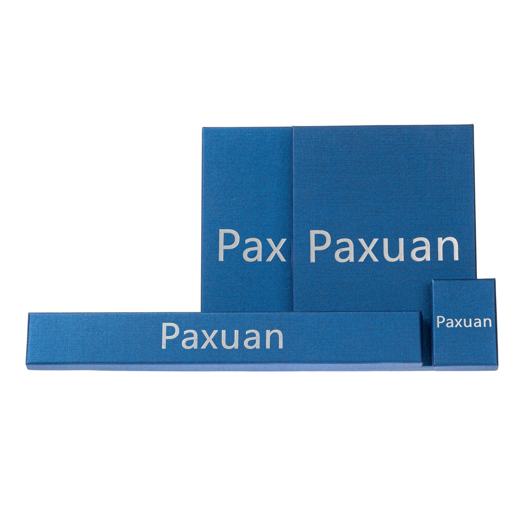Paxuan Bridal Wedding Elegant Floral Jewelry Set for Women/Brides/Bridesmaids Crystal Jewelry Set for Wedding Prom Party Bridal Crystal Necklace Earrings Bracelet Set (White (Silver))