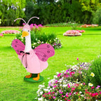 Bolsome Summer Goose Outfit Porch Goose Butterfly Outfit 23 Inch Garden Goose Butterfly Clothes with Wings Antenna Hat for Summer Holiday Outdoor Patio Yard Lawn Art Decor