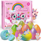 Bofuoos Unicorn Bath Bombs with Surprise Toys Inside, Girls Birthday Gifts