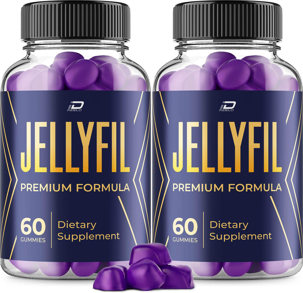 Jellyfil Gummy – Jellyfil Gummies Advanced Formula for Natural Ingredients, Extra Strength for Active Lifestyle - 2 Pack - 120 Gummies
