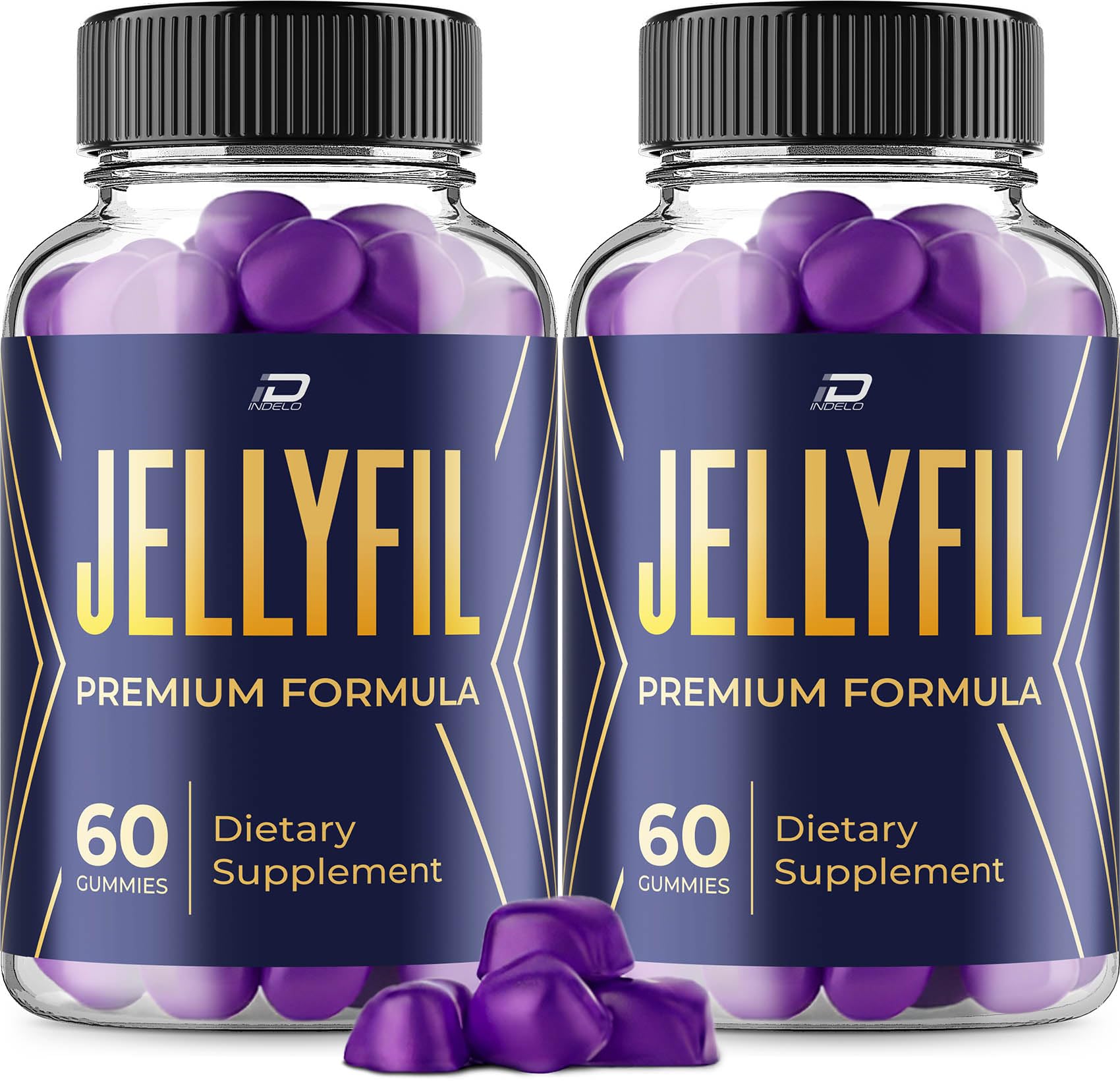 Jellyfil Gummy – Jellyfil Gummies Advanced Formula for Natural Ingredients, Extra Strength for Active Lifestyle - 2 Pack - 120 Gummies