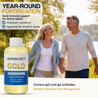 Oramune Gold Immune Support Supplement with Pure Colostrum Gold Liquid Bovine Colostrum – Rich in Lactoferrin, Insulin-Like Growth Factor-I (IGF-I) for Immune Strength– 4 fl oz