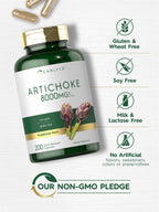 Carlyle Artichoke Extract Capsules | 200 Count | Non-GMO, Gluten Free Supplement