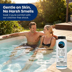 Hot Tub Things Oxidizing Spa Shock, Clears Cloudy Water, Eliminates Odors, Improves Freshness, Prevents Organic Residue Buildup, Water Treatment for Swimming Pools, Home Spas, & Hot Tubs, 1 lb