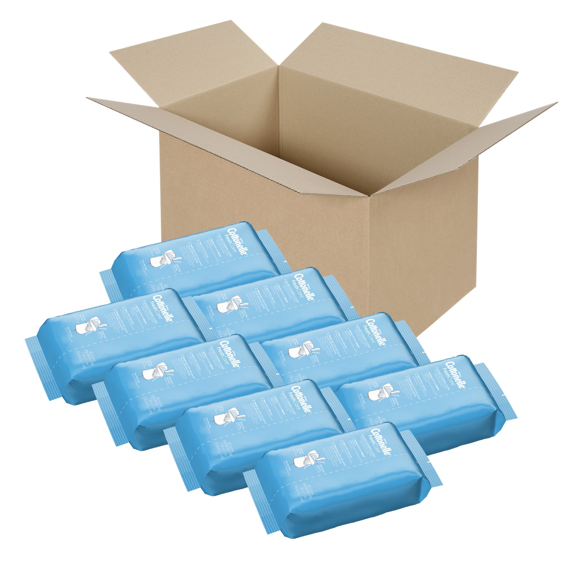 Cottonelle FreshCare Flushable Cleansing Cloths, 336 Count
