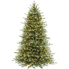 Hykolity 7.5 ft Prelit Christmas Tree with Realistic PE Foliage