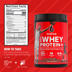 Six Star Whey Protein Powder Whey Protein Plus | Whey Protein Isolate & Peptides | Lean Protein Powder for Muscle Gain | Muscle Builder for Men & Women | Triple Chocolate, 1.82 lbs (826 g)