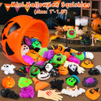 OCATO 30Pcs Halloween Mochi Squishy Toys, Halloween Party Favors for Kids