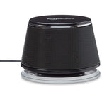 Amazon Basics Stereo 2.0 Speakers for PC or Laptop with Volume Control, 3.5mm Aux Input, USB-Powered, 1 Pair, Black