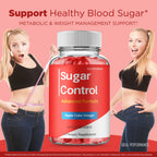 Sugar Control Gummies, Sugar Controls Supplements Gummy - Maximum Strength, All Natural Healthy Circulation & Stable Levels, Premium SugarControl Health Support Reviews (5 Pack)
