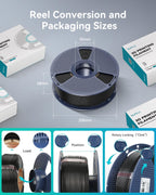 SUNLU PETG Filament 1.75mm,4kg,2 Black+2 Black
