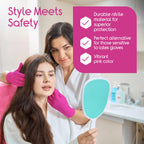 Inspire Pink Gloves Disposable Latex Free | Nitrile Pink Glove Hair and Nail Salon, Esthetician Nitrile Disposable Gloves (10 Boxes Of 100 (Case of 1000), Large)