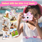 Unicorn Toys Camera for Kids Girls Age 3-8, Pink