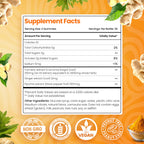 BeElevated Curcumin Turmeric Gummies – Extra Strength 2000mg Turmeric and Ginger Supplement Gummies with Black Pepper – Vegan and Non-GMO, Peach Flavor - Pack of 2