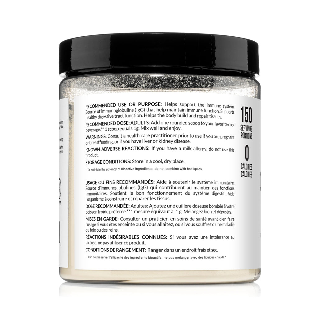 NAKED Colostrum Powder – 100% Grass-Fed Bovine Colostrum Supplement from US Farms | Tested at 20%+ IgG | Gut Health, Immunity, Recovery & Skin Support - 150 Servings