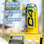 C4 Performance Energy Drink with Zero Sugar, Frozen Bombsicle, 12pk