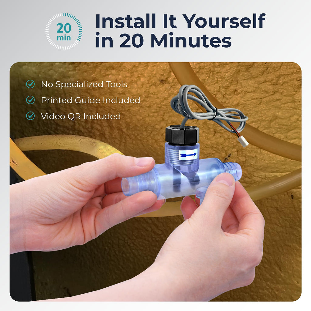 FlowTrust Hot Tub Flow Switch 2560-040 (Q-12DS-C2) – Replacement for Jacuzzi & Sundance Spa – Fixes FLO / FL1 / FL2 Error Codes – OEM Grade Plug & Play with Complete Install Kit