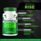 (3 Pack) Tropical Rise for Men Pills - Official TropicalRise Support Capsules All Natural Advanced Formula, Tropicalrise Supplement Pills for Overall Health & Wellness, 180 Capsules for 3 Months